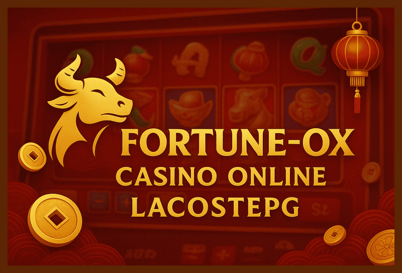 Fortune Ox no LACOSTEPG - Aposte Agora e Reivindique Seus Ganhos