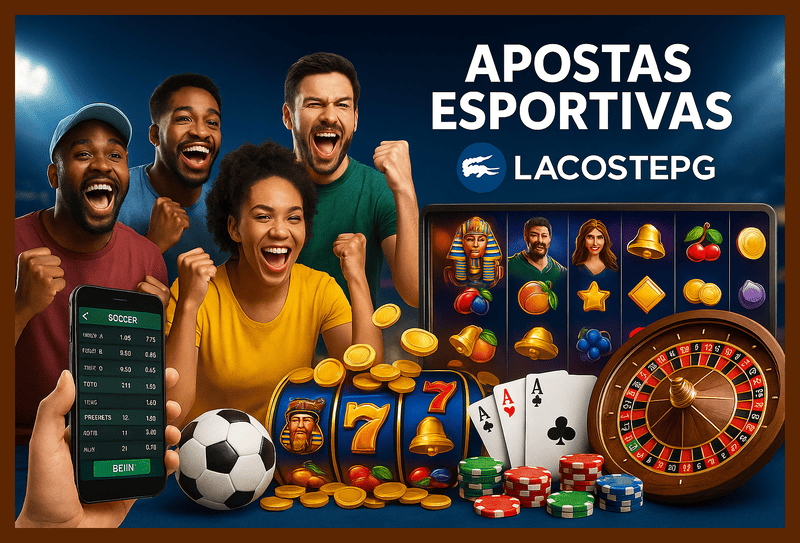 Apostas esportivas no cassino online LACOSTEPG