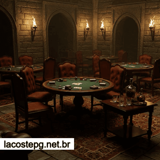 Variedade de 1.500 jogos de caça-níqueis na LACOSTEPG.