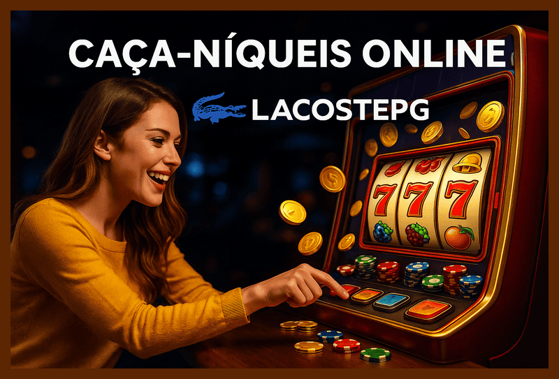 Explore o mundo das slot machines no LACOSTEPG Casino